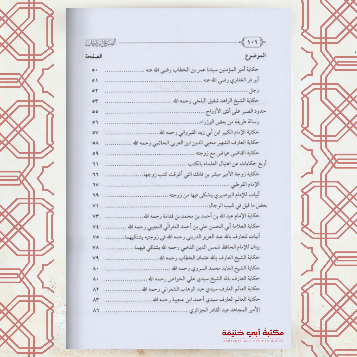 الصبر على الزوجات والحلم عليهن