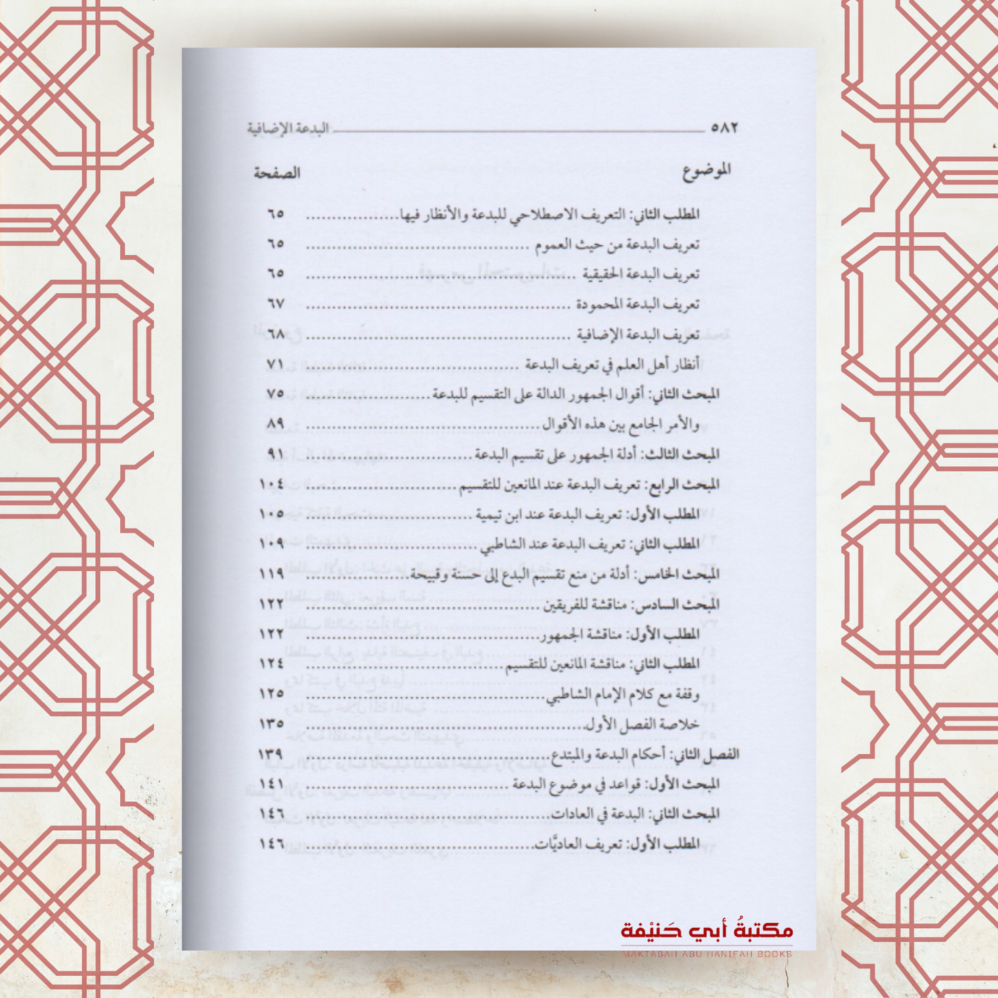 البدعة الإضافية