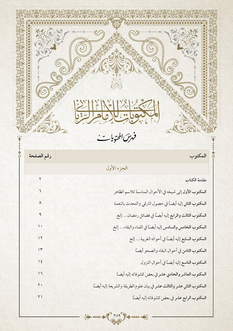 المكتوبات للإمام الرباني مجلدين (2)