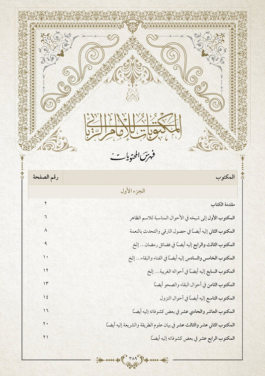 المكتوبات للإمام الرباني مجلدين (2)